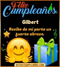 Feliz Cumpleaños gif Gilbert